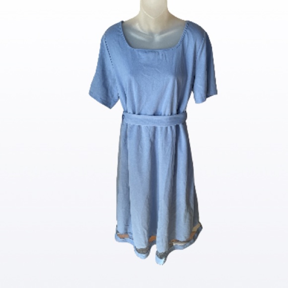 BloomChic Light Blue Midi Dress Size 14 NWT